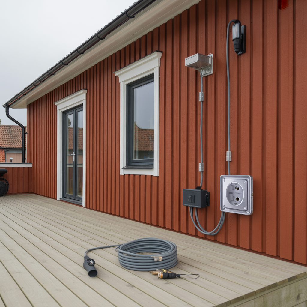 elinstallation pa altan ip klasser kabelval och kostnad