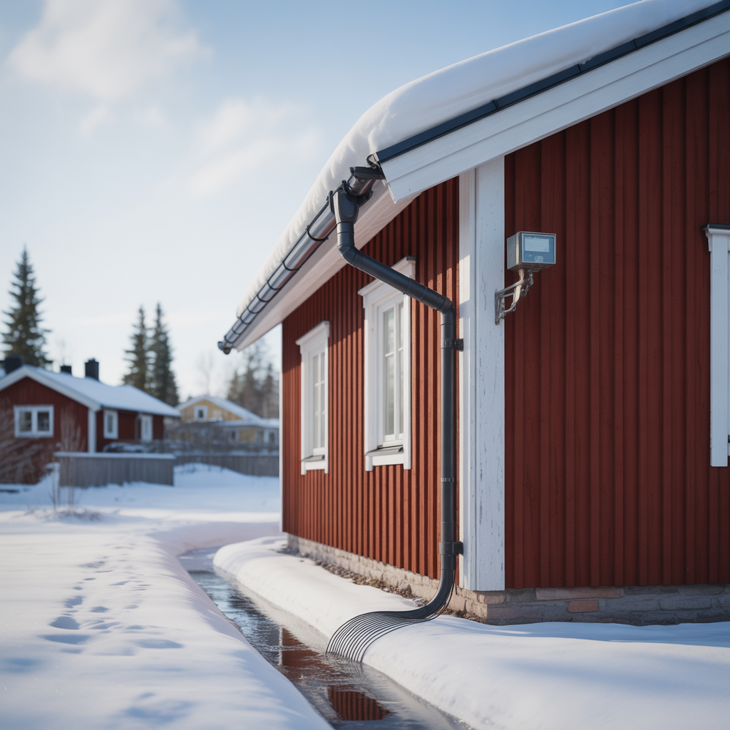 varmekabel i hangrannor styrning effektbehov och kostnad